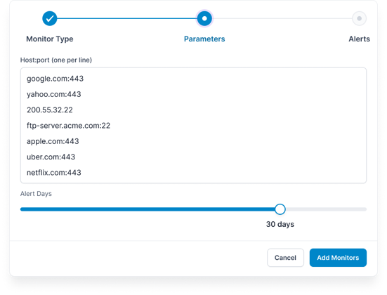Bulk WHOIS Monitoring